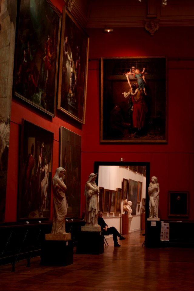 Salon rouge, musée des Augustins de Toulouse