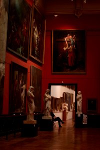 Salon rouge, musée des Augustins de Toulouse