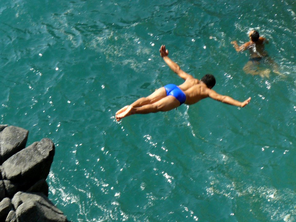 Salto de clavadista