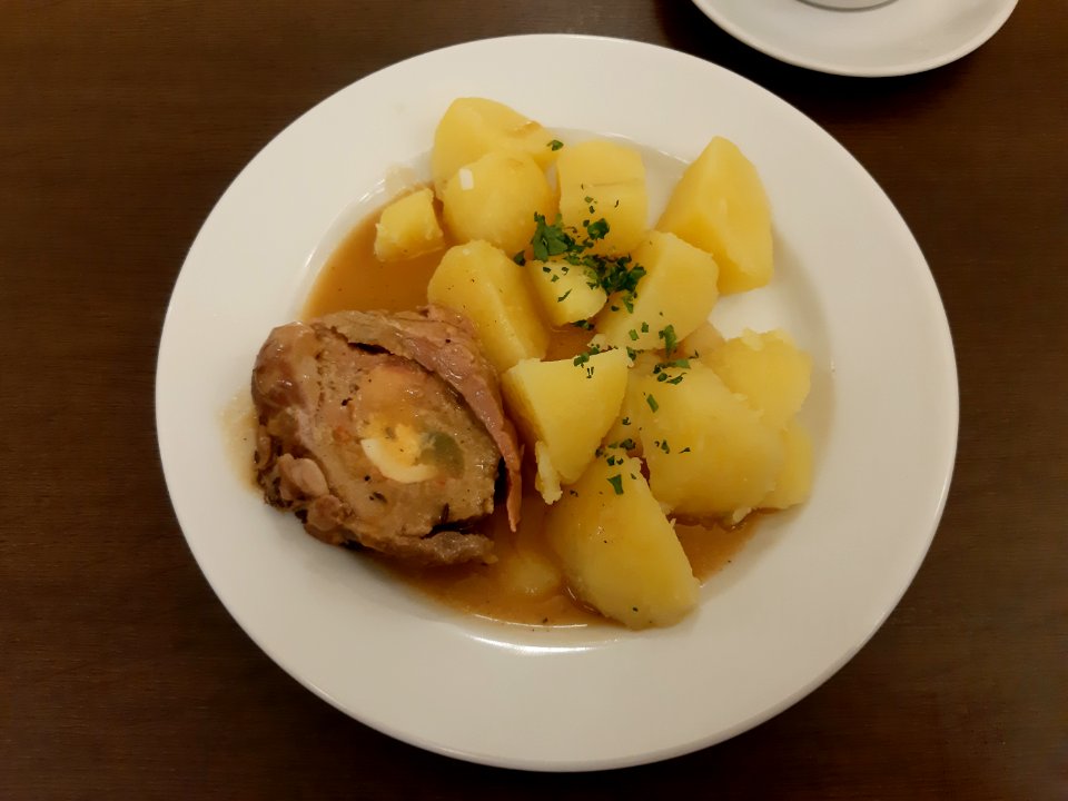Roláda a brambory