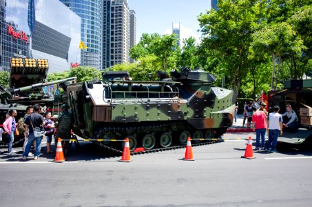 ROCMC AAV-7A1 Display at Section 2, Xianmin Blvd Right Rear View 20140906