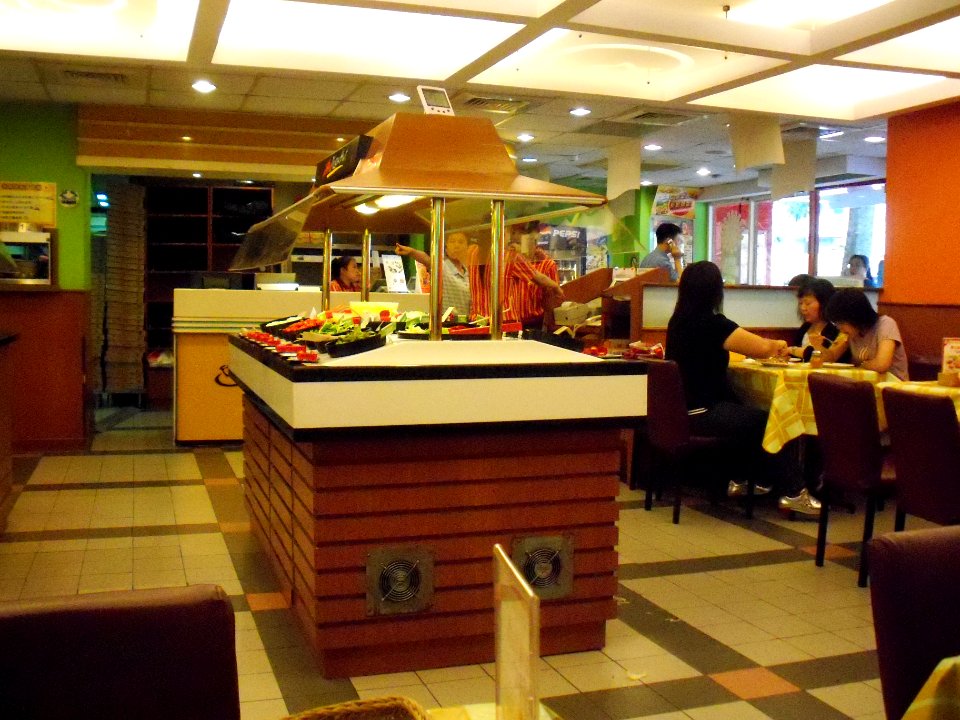 Salad Bar of Pizza Hut Nangang Restaurant 20090822b