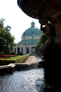 Rotunda at Kromeriz castle