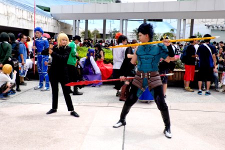 Saber VS Lancer from Fate Zero at FF26 20150829