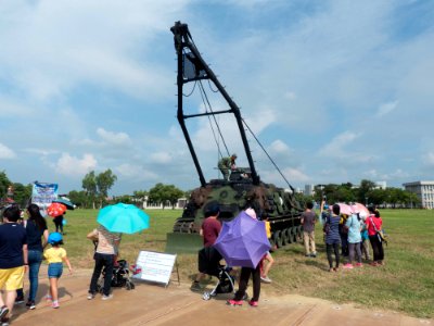 ROCMC M88A1 Recovery Vehicle Display at Gangshan Air Force Base 20170812