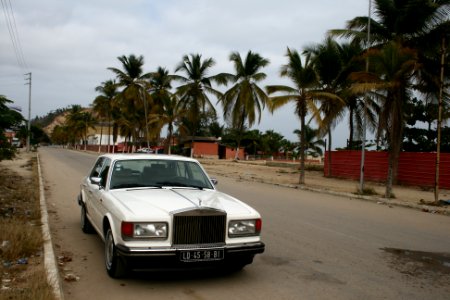 Rolls Royce in Porto Amboim, Angola
