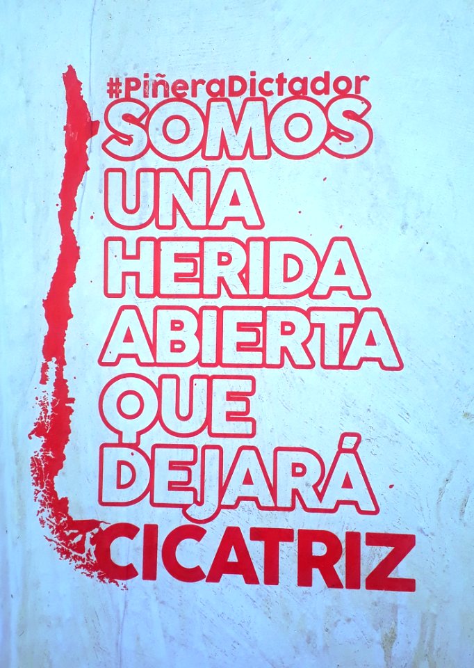 Somos una herida abierta que dejará cicatriz