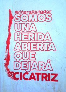 Somos una herida abierta que dejará cicatriz