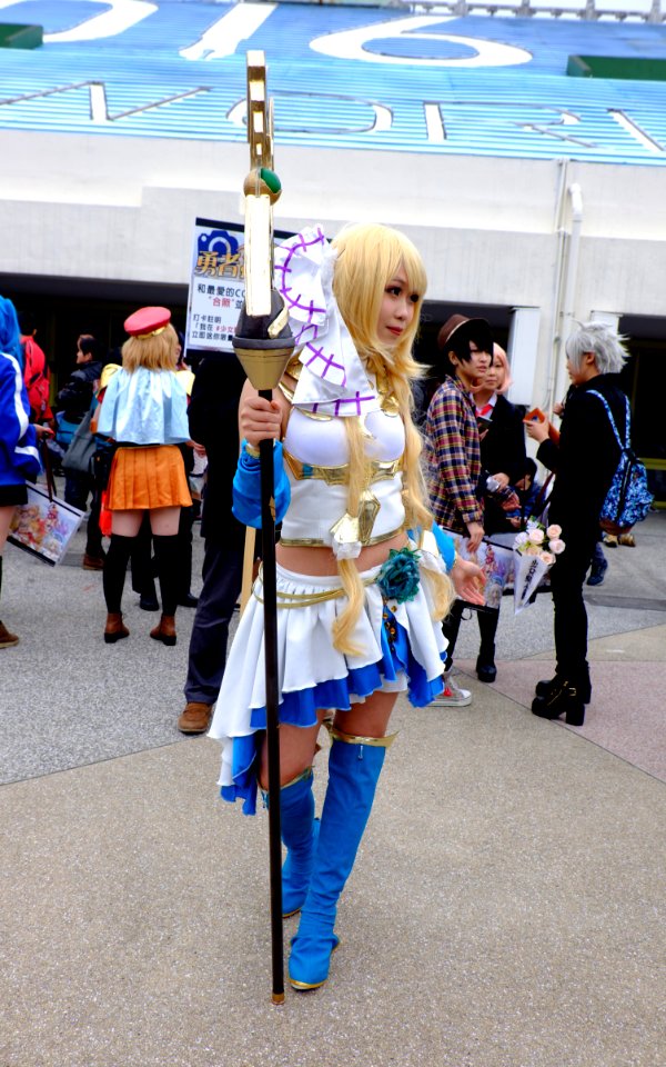 Sakurai.Sc as Lancer Miru, Knights of Girls at FF25 20150131