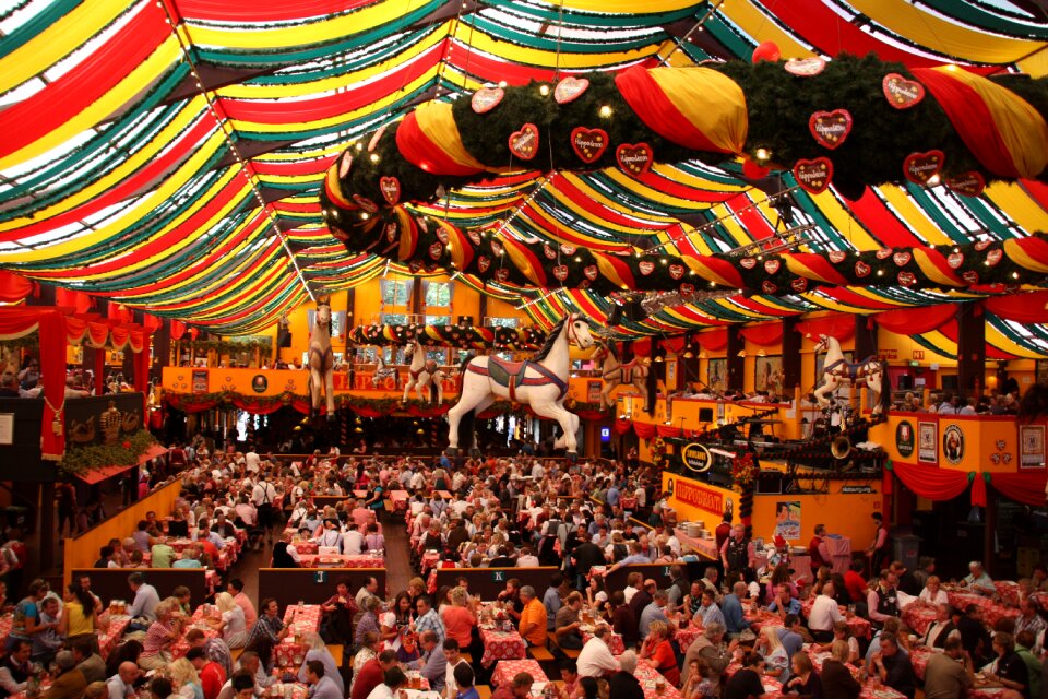 Bavarian background marquee
