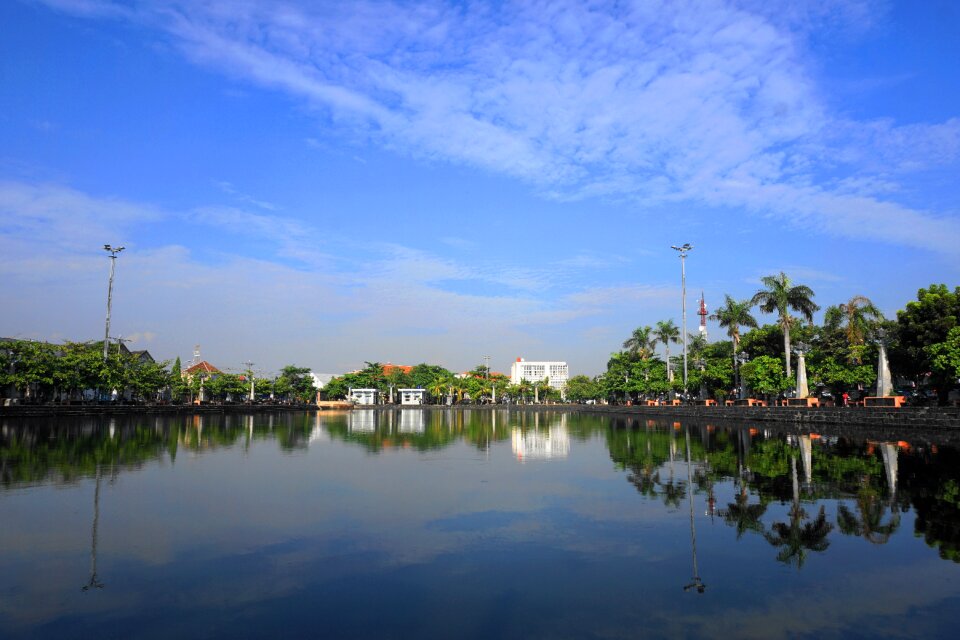 Landscape reflection nature