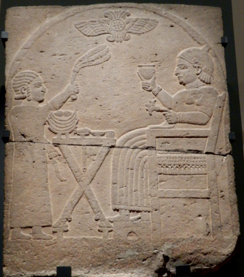 Stèle funéraire de la citadelle de Zincirli