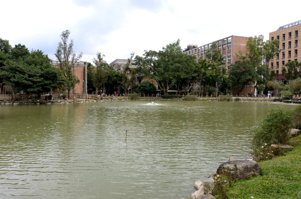Southeast View of Drunken Moon Lake 20170205Na