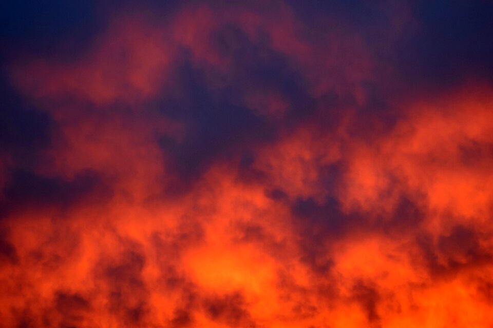 Sunset dusk sky
