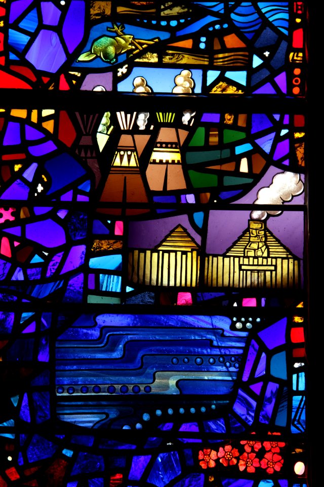 Stained glass window Washington National Cathedral 2012 05