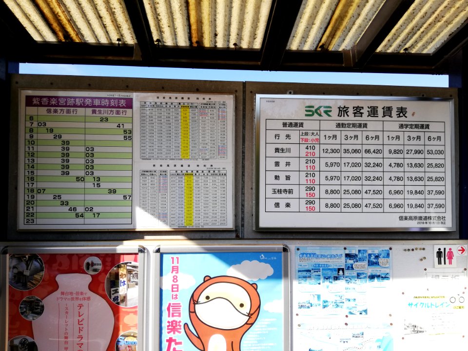 Shigaraki Kohgen Railway Shigaraki Line Shigarakigūshi Sta. 20201115 10