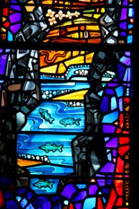 Stained glass window Washington National Cathedral 2012 06