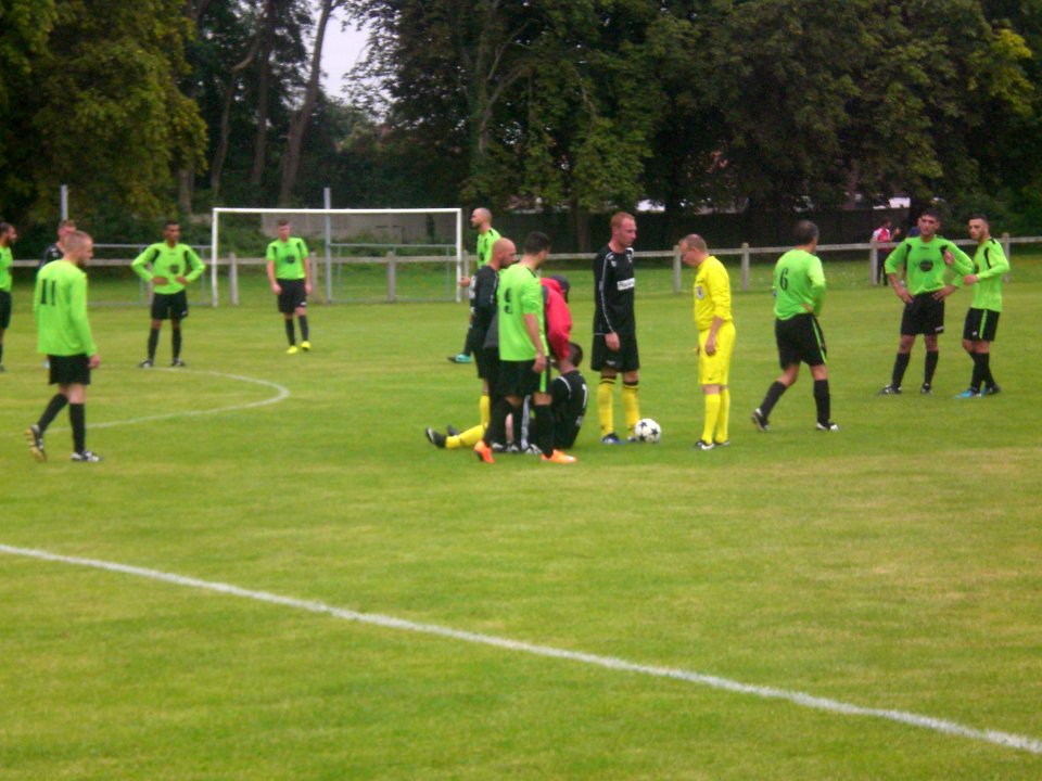 Stade Henin - US Courcelles (23-08-2015) 7