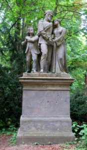 Skulptur Abschied des Kriegers von Hermann Wittig