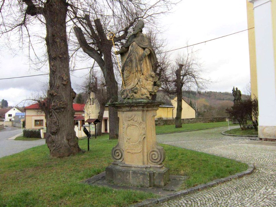 Socha svatého Donáta u kostela v Malé Skalici (Q66226153)