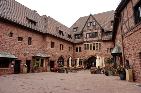 Germany the city of aizen the fortress of wartburg
