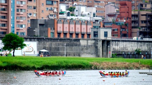 Small Dragon Boat Racing in afternoon 20170530b