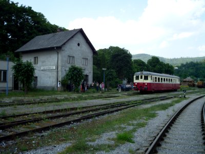 Slavosovce train station M282 photo