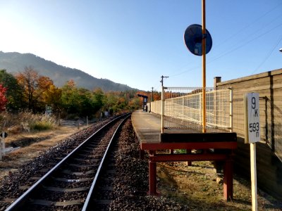 Shigaraki Kohgen Railway Shigaraki Line Shigarakigūshi Sta. 20201115 02