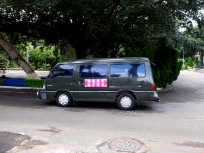 Shuttle Bus Driving through Chengkungling in 2015 Open Day 20150606