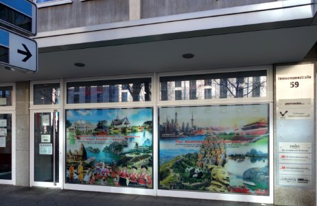 Sinorama Asienreisen, Düsseldorf, Immermannstraße (Februar 2021) (1)