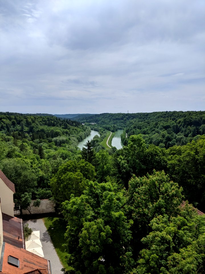 Sicht von Burg Grünwald photo