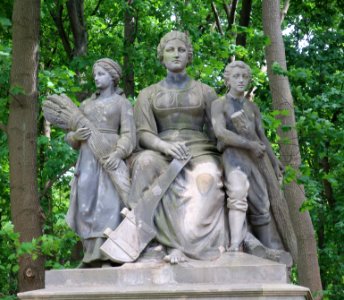 Skulptur Weichsel von Hermann Wittig