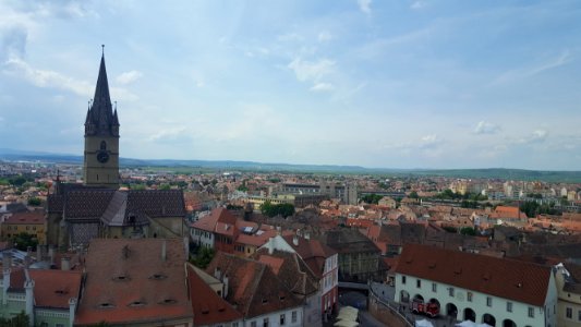 Sibiu from Turnul Sfatului
