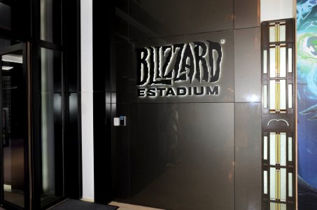 Sign of Blizzard Estadium on the Wall 20170902