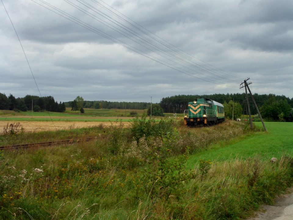 Sniadowo tourist train from Lomza