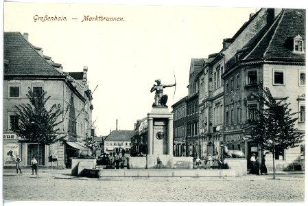 20078-Großenhain-1916-Marktbrunnen-Brück & Sohn Kunstverlag