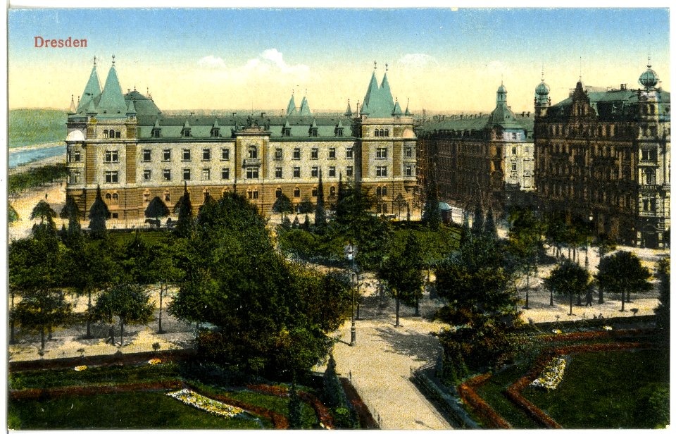 20149-Dresden-1916-Jägerkaserne-Brück & Sohn Kunstverlag