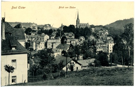 20108-Bad Elster-1916-Blick auf Bad Elster von Süden-Brück & Sohn Kunstverlag