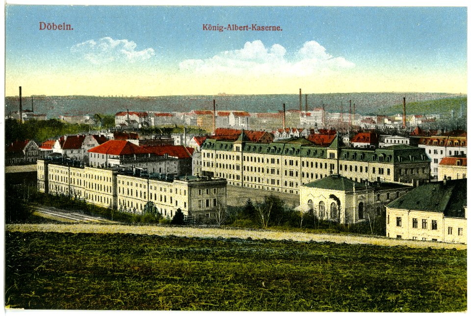 20064-Döbeln-1916-König-Albert-Kaserne-Brück & Sohn Kunstverlag