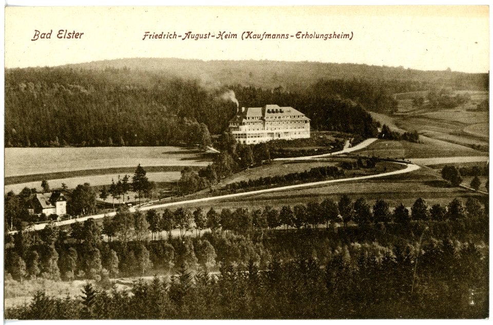 20114-Bad Elster-1916-Kaufmannserholungsheim - Friedrich-August-Heim-Brück & Sohn Kunstverlag