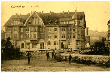 19933-Olbernhau-1915-Rathaus-Brück & Sohn Kunstverlag photo