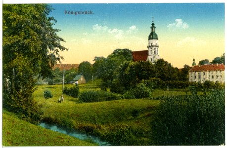 19966-Königsbrück-1915-Kirche-Brück & Sohn Kunstverlag