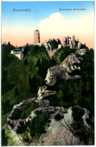 20046-Brunnersdorf-1916-Burgruine Hassenstein-Brück & Sohn Kunstverlag