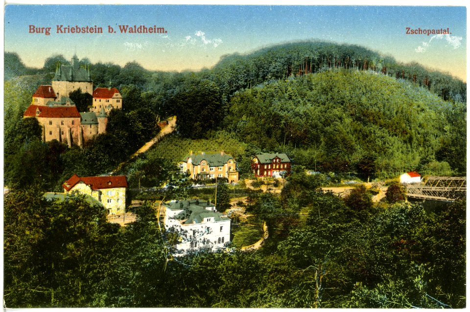 20180-Kriebstein-1916-Burg Kriebstein-Brück & Sohn Kunstverlag