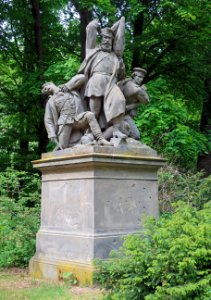 Skulptur Kampf von Rudolf Schweinitz
