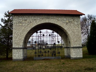 Siennica Nadolna military cemetery monument