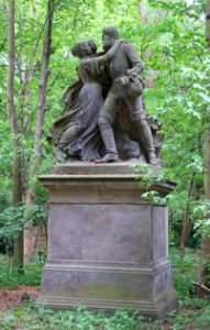 Skulptur Glückliche Heimkehr des Kriegers von Alexander Calandrelli