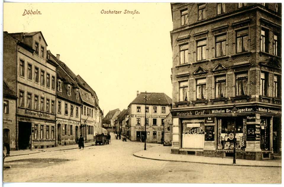 19850-Döbeln-1915-Oschatzer Straße-Brück & Sohn Kunstverlag