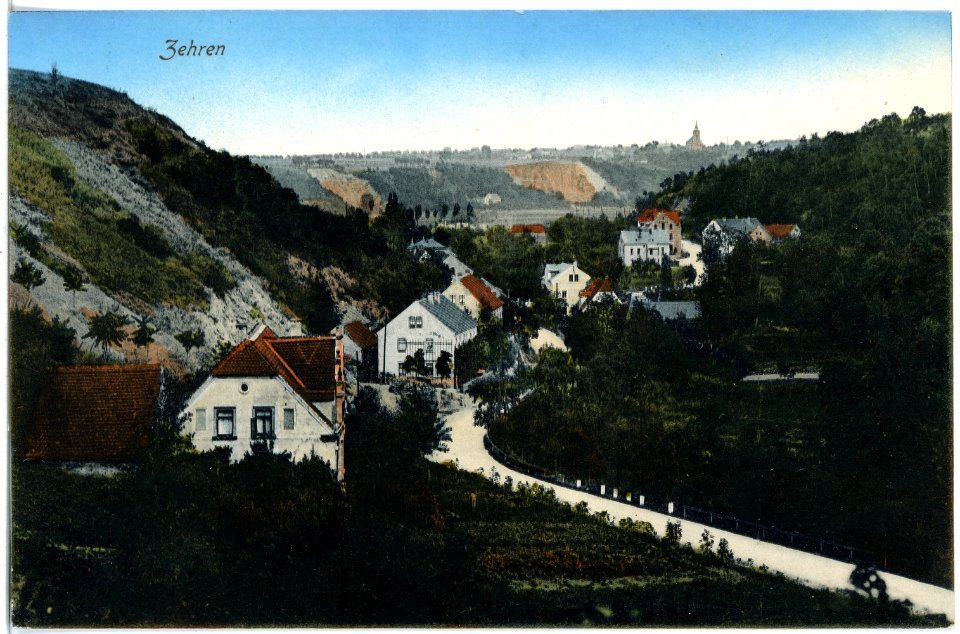 20122-Zehren-1916-Blick auf Zehren-Brück & Sohn Kunstverlag