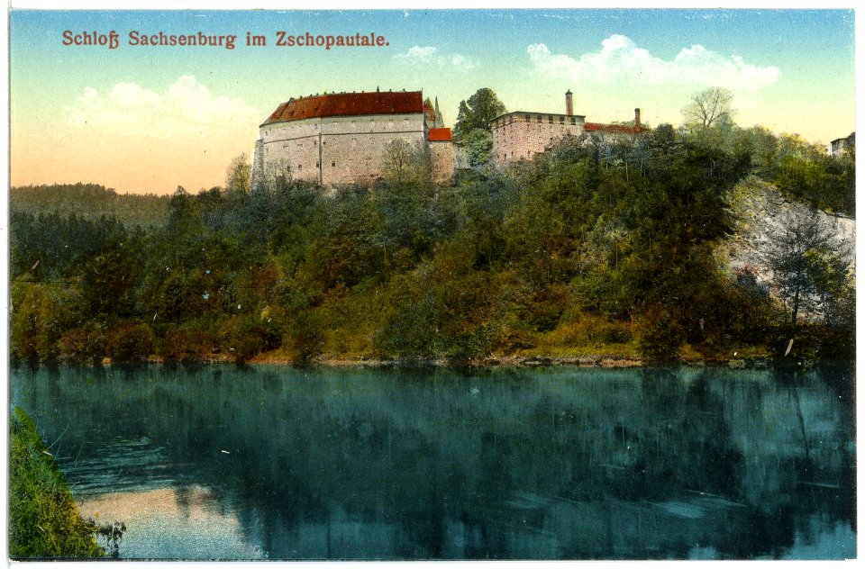 19867-Sachsenburg-1915-Schloß-Brück & Sohn Kunstverlag